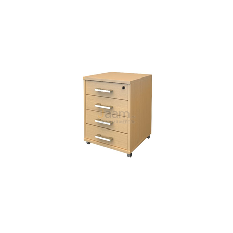 Мебель для персонала Офисная тумба подкатная АТ-04